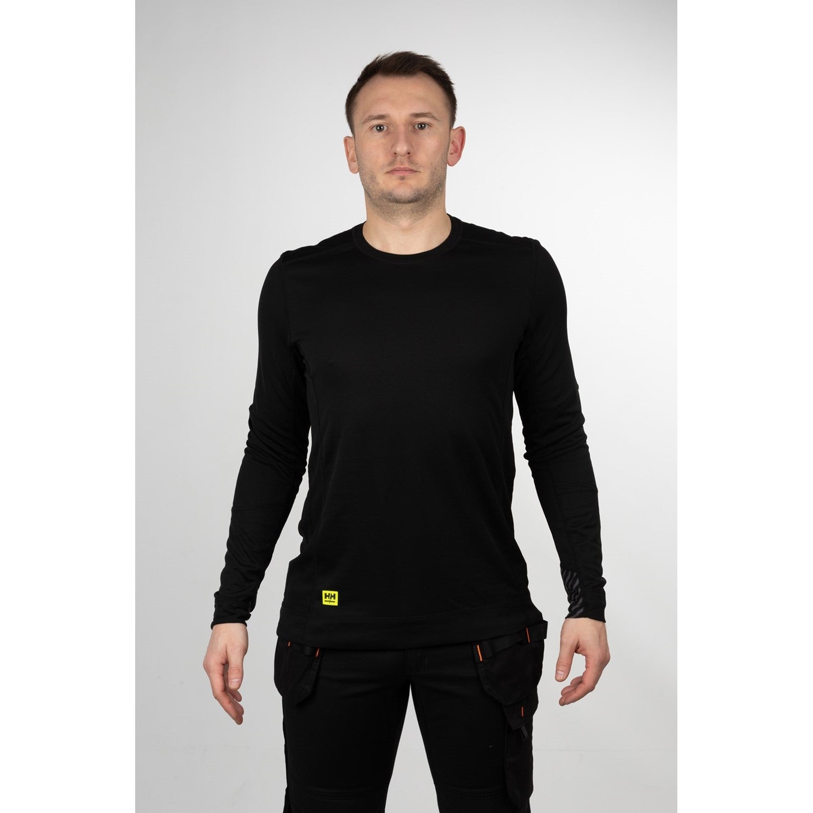 Helly Hansen Workwear Lifa Base Layer Crewneck  Black