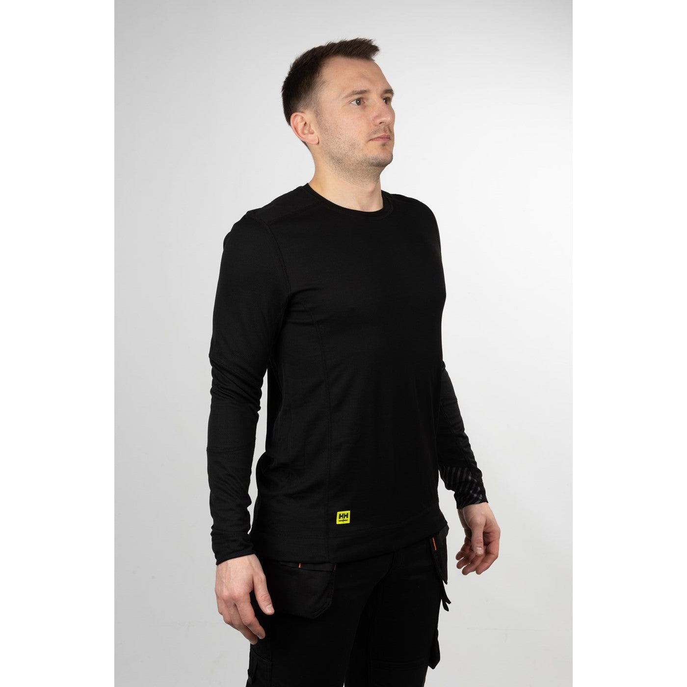 Helly Hansen Workwear Lifa Base Layer Crewneck  Black