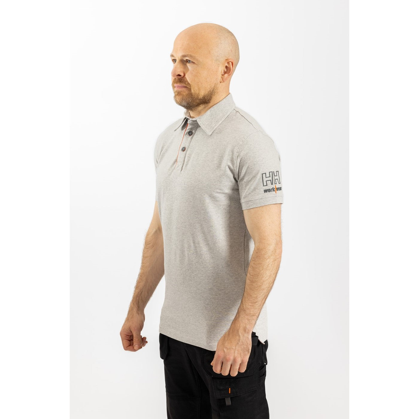 Helly Hansen Workwear Kensington Polo  Grey Melange