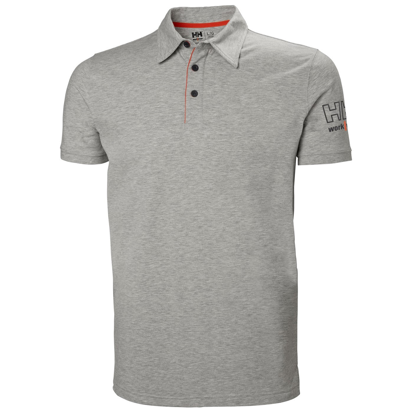 Helly Hansen Workwear Kensington Polo  Grey Melange