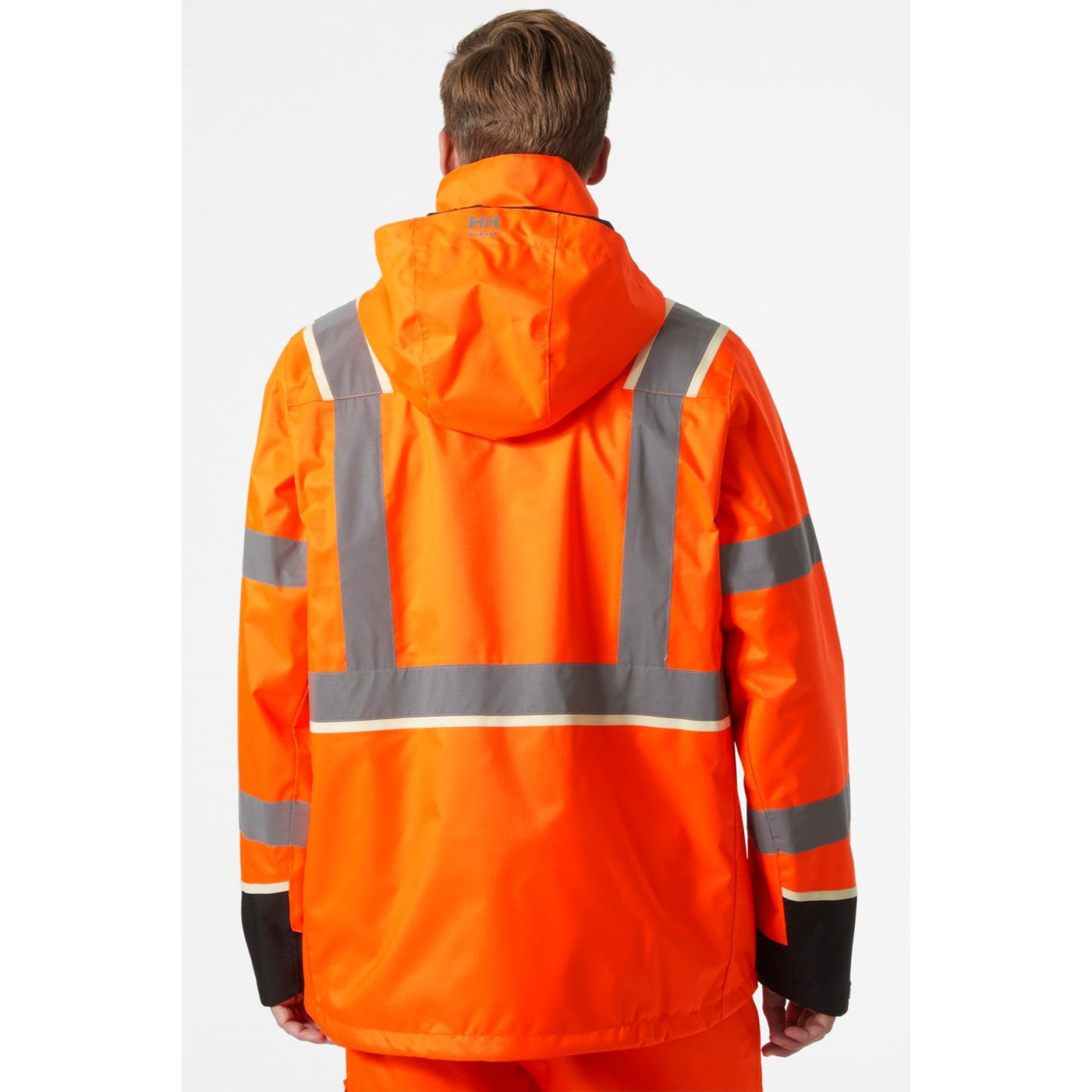 Helly Hansen Workwear UC-ME Shell Jacket  Hi Vis Orange/Ebony