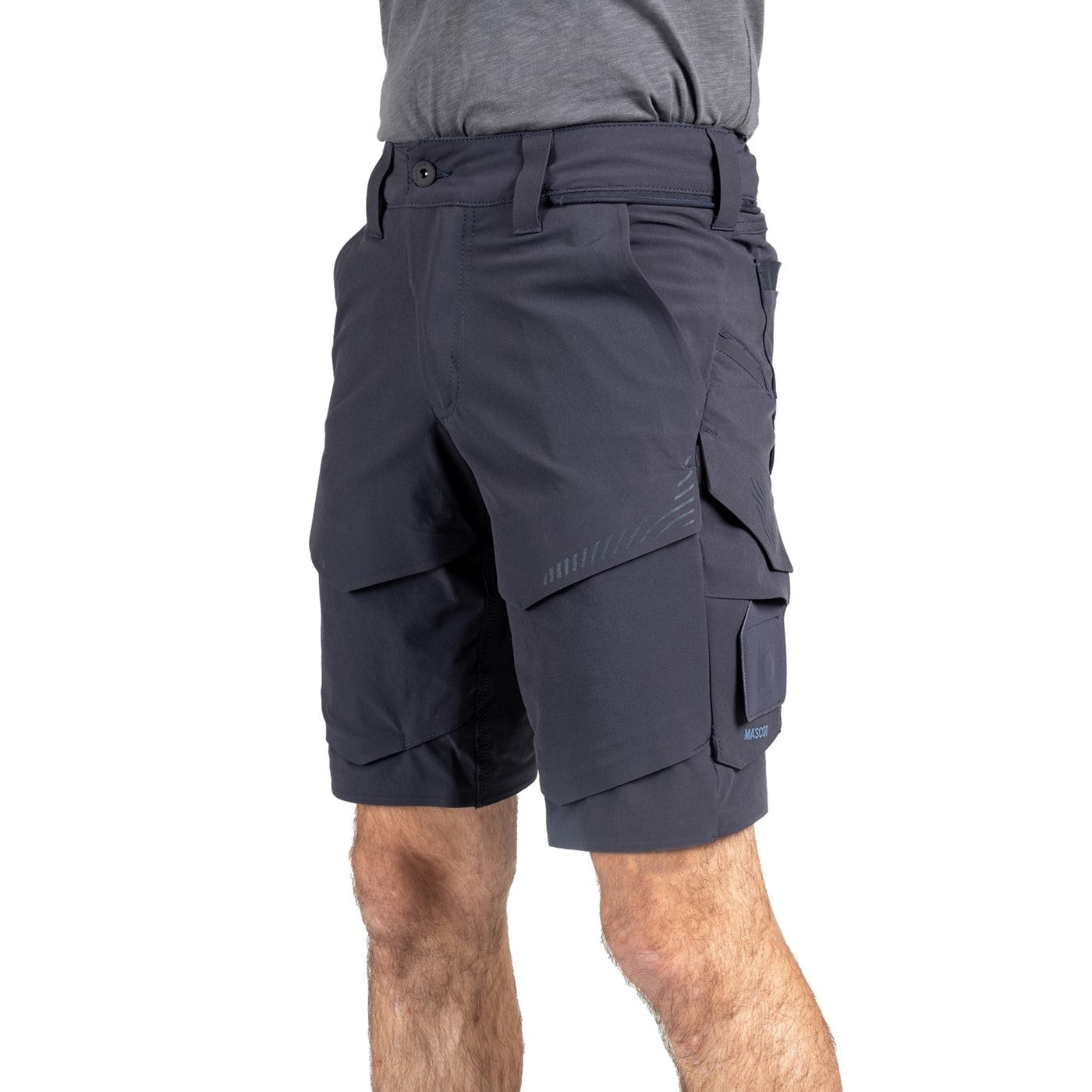 Mascot Custom Shorts  Dark Navy