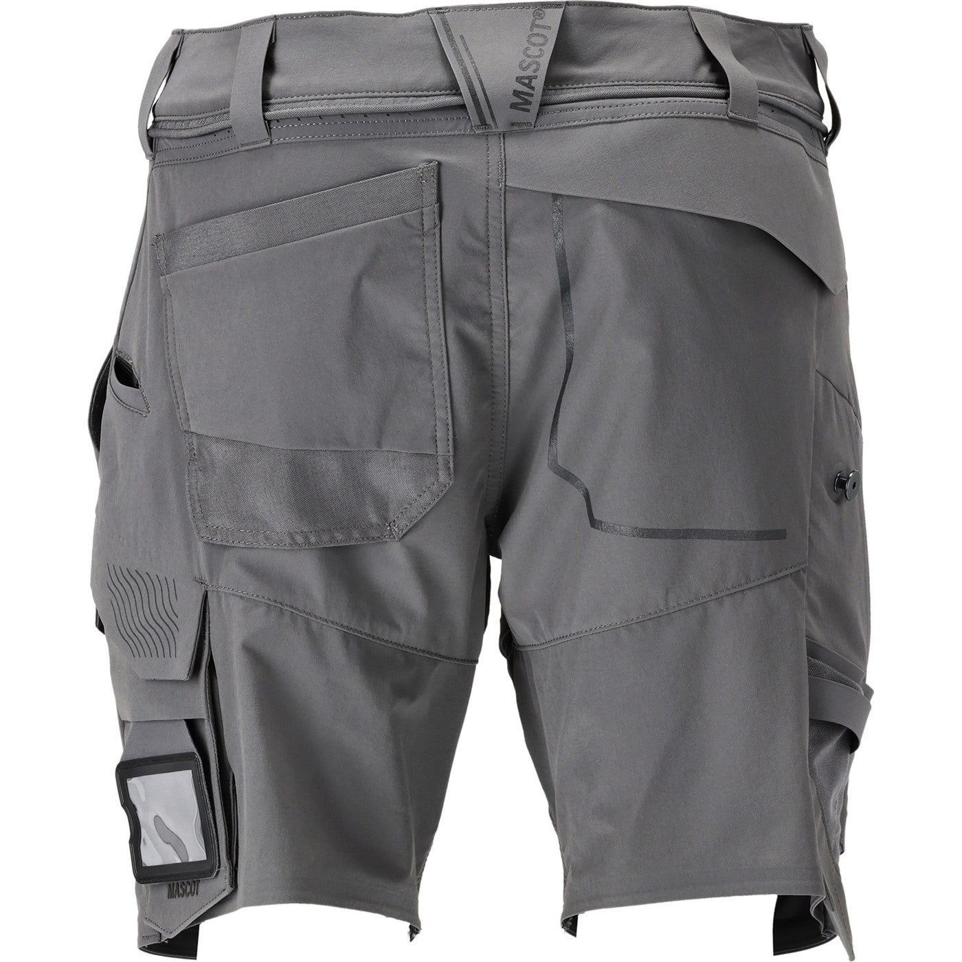 Mascot Custom Shorts  Stone Grey