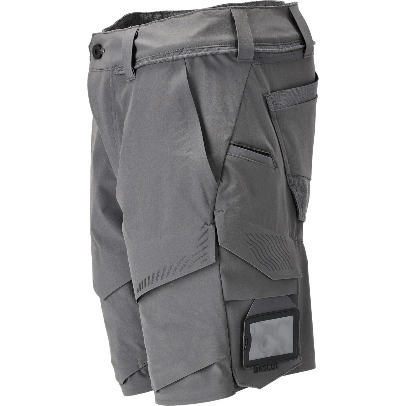 Mascot Custom Shorts  Stone Grey