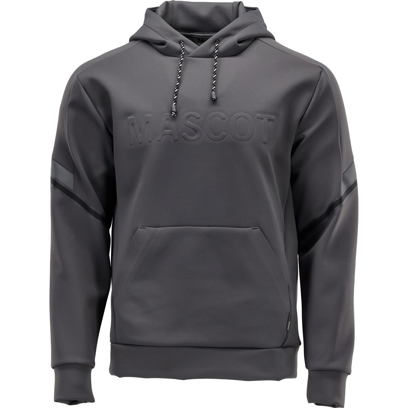 Mascot Custom Fleece hoodie  Stone Grey