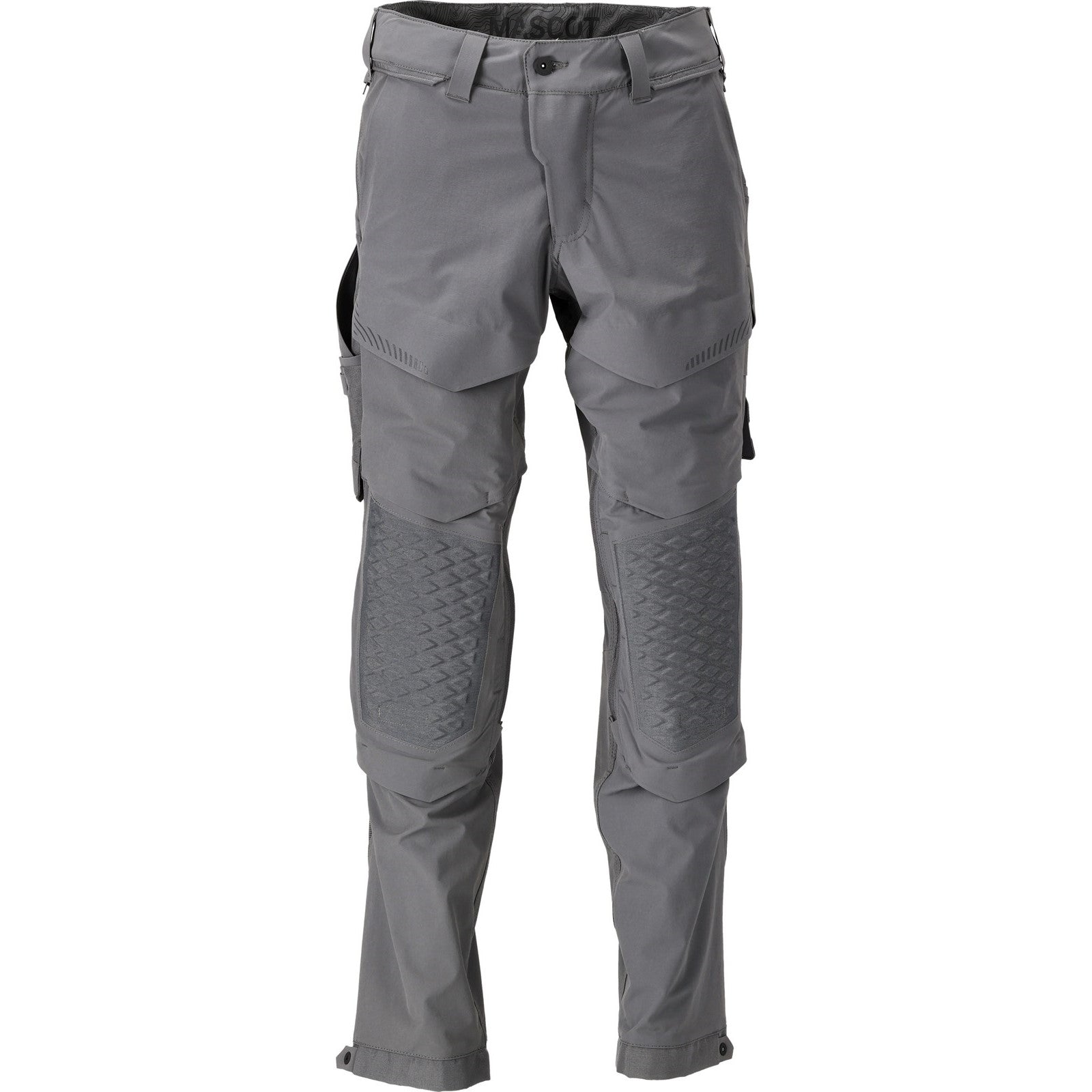 Mascot Custom Trousers with kneepad pockets  Stone Grey