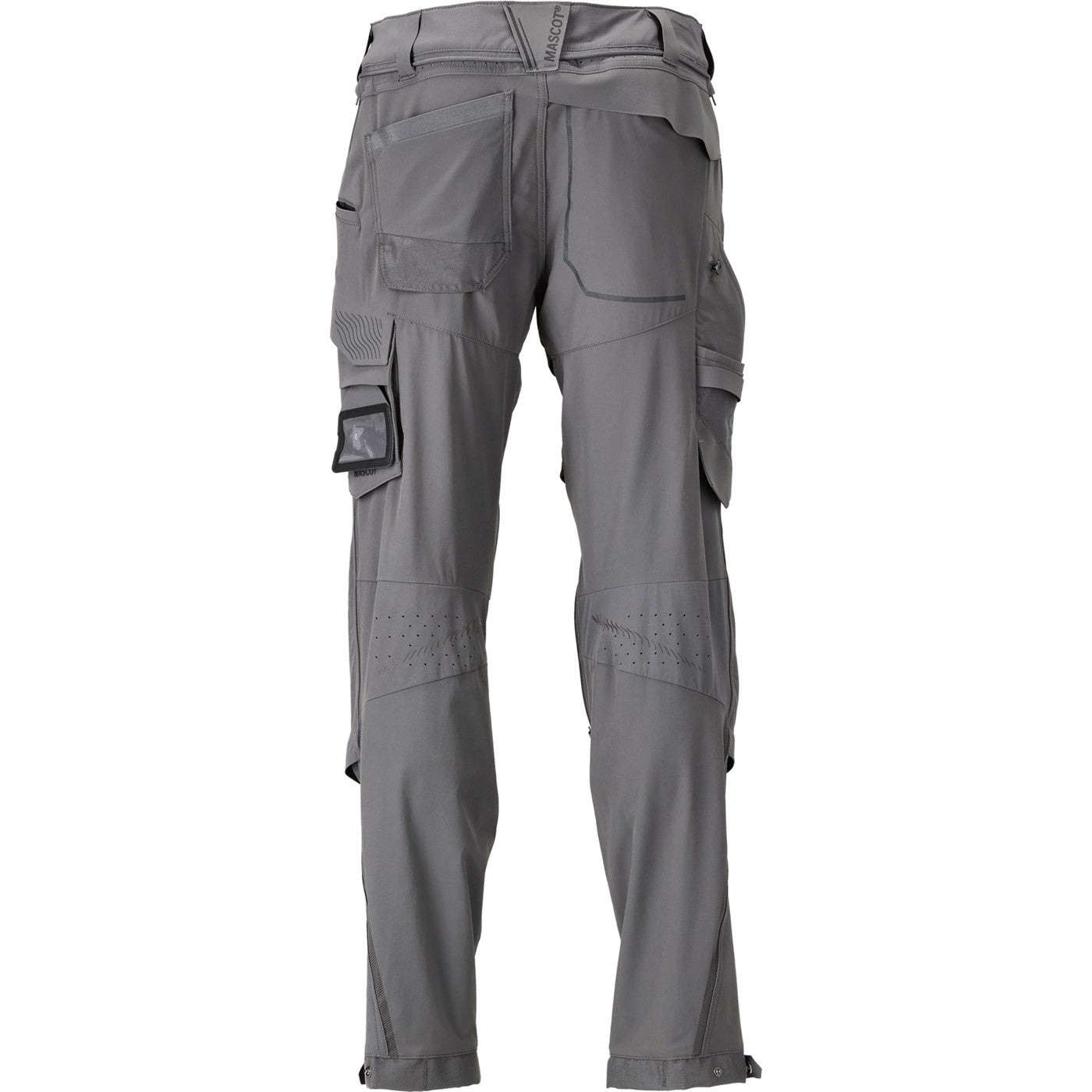 Mascot Custom Trousers with kneepad pockets  Stone Grey