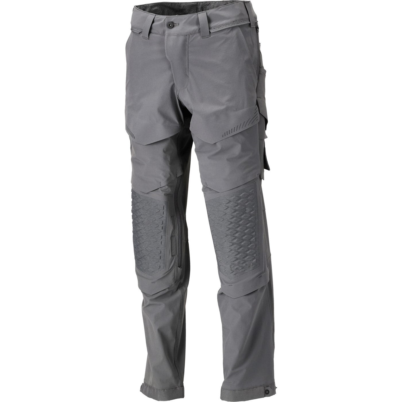 Mascot Custom Trousers with kneepad pockets  Stone Grey