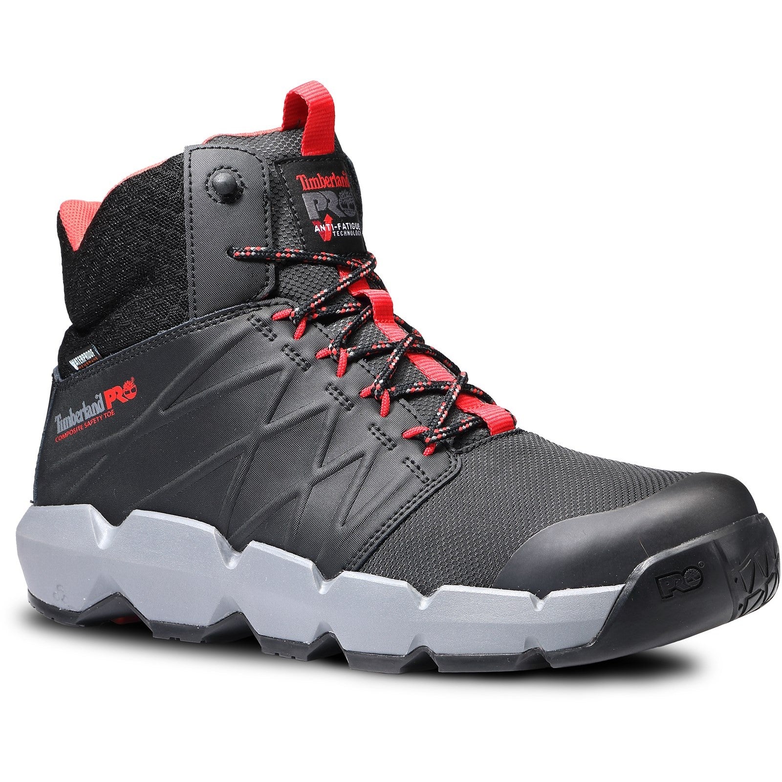 Timberland Pro Morphix 6" Safety Boot S7L Black/Red