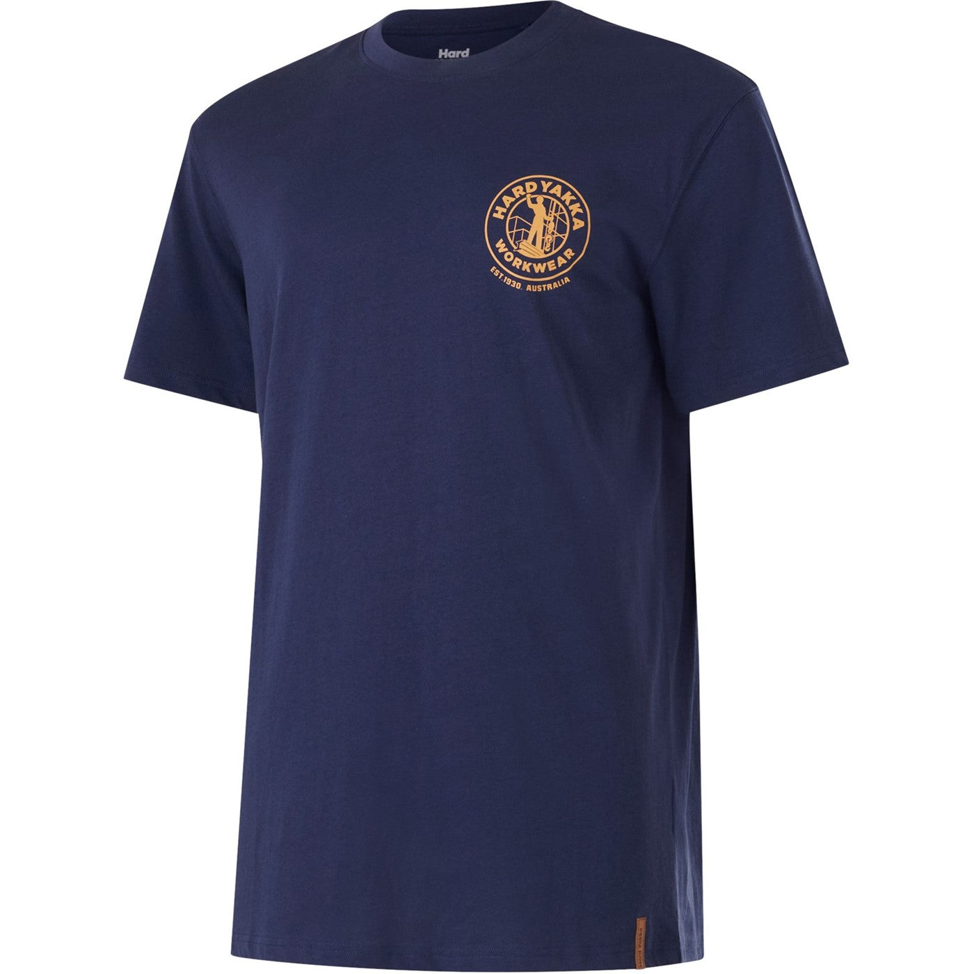 Hard Yakka Heritage Icon Short Sleeve Tee  Navy