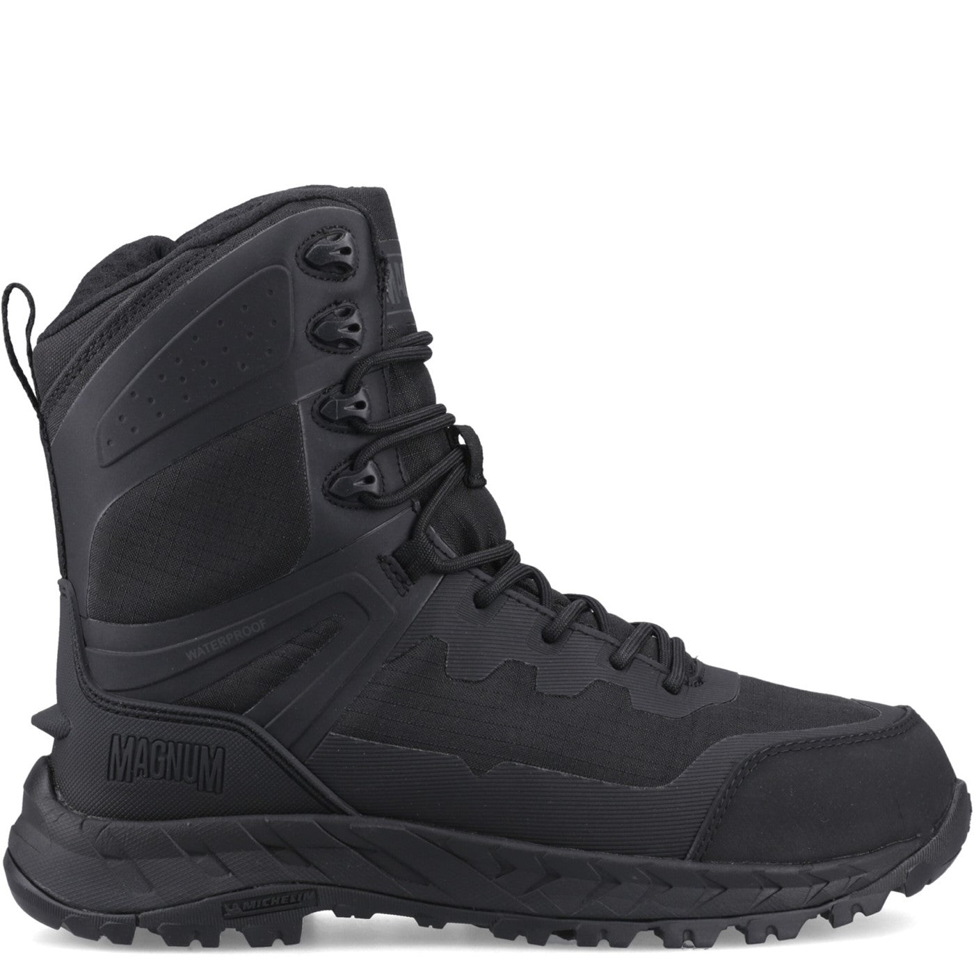 Magnum Ultima Pro 8.0 WP Side-Zip Uniform Boot  Black