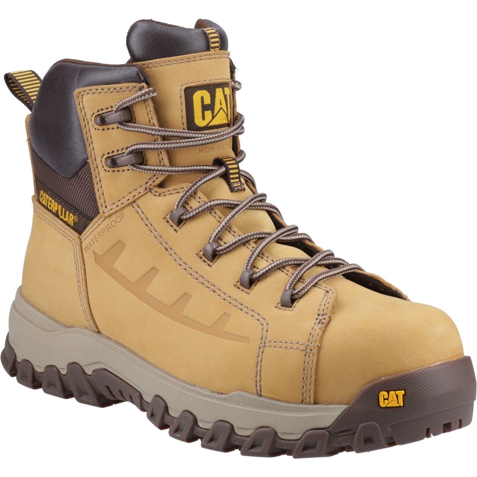 Caterpillar Threshold Rebound Safety Boot S7L Honey