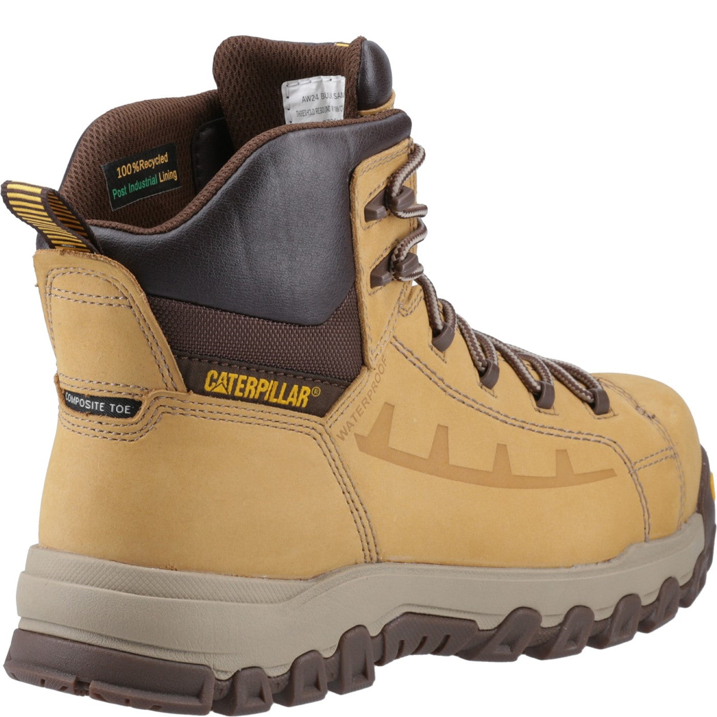 Caterpillar Threshold Rebound Safety Boot S7L Honey