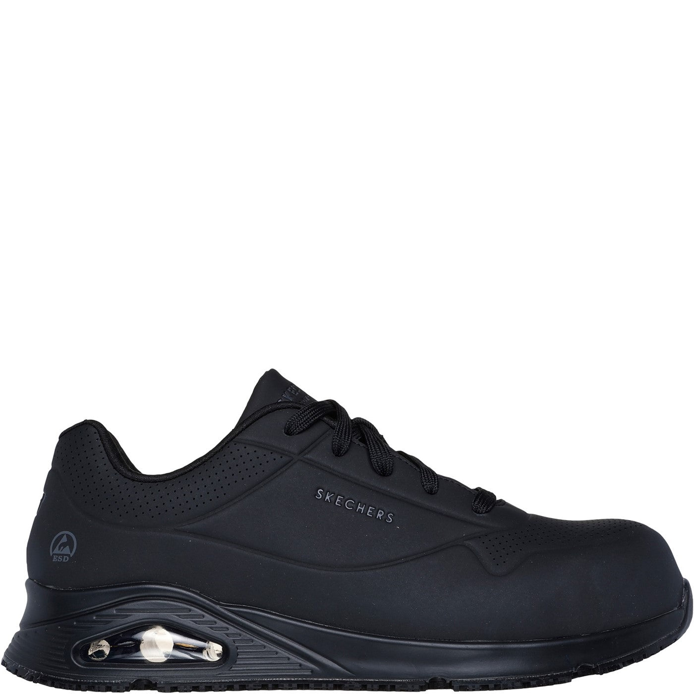 Skechers Workwear Uno SR - Doltin Safety Trainer S1 Black