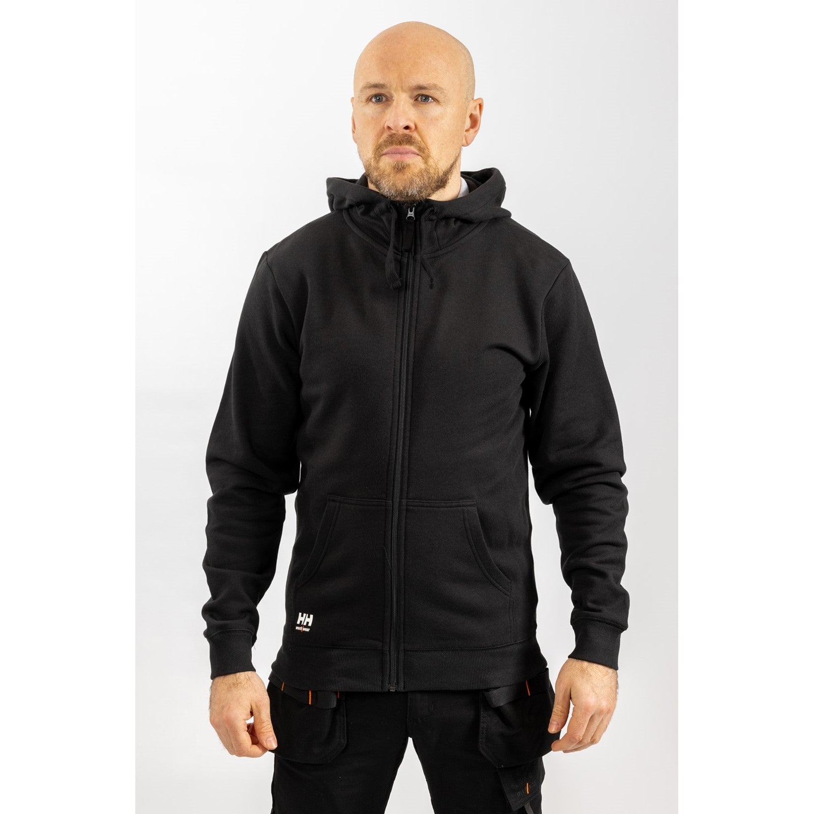 Helly Hansen Workwear Manchester Zip Hoodie  Black
