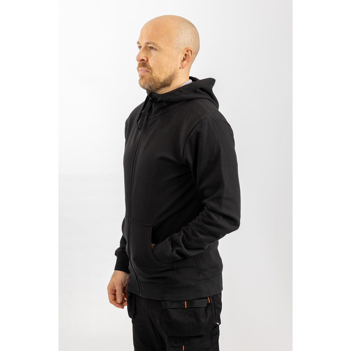 Helly Hansen Workwear Manchester Zip Hoodie  Black