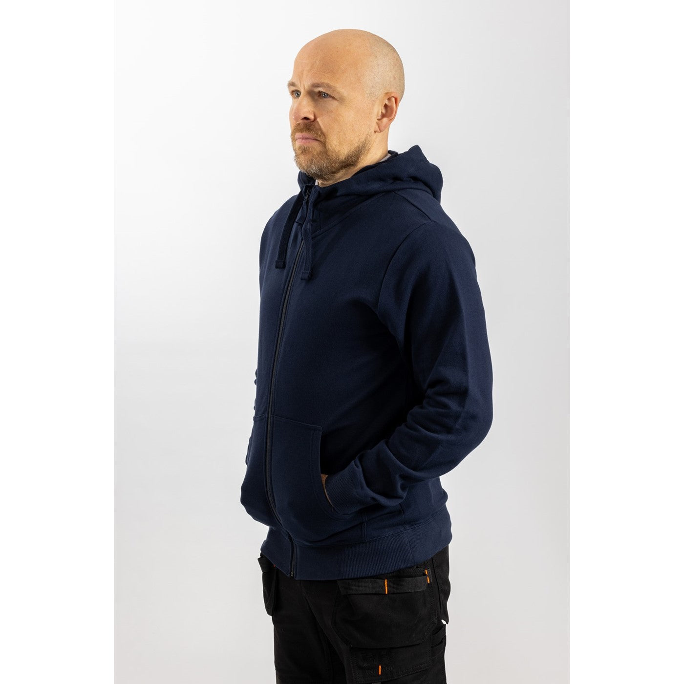 Helly Hansen Workwear Manchester Zip Hoodie  Navy