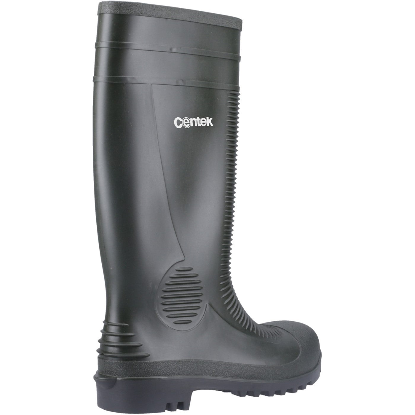 Centek FS340 Safety Wellington S5 Green/Black