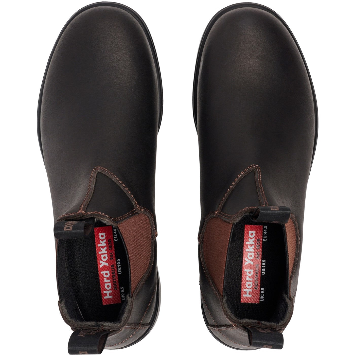 Hard Yakka Brunswick Waxy Boots Brown