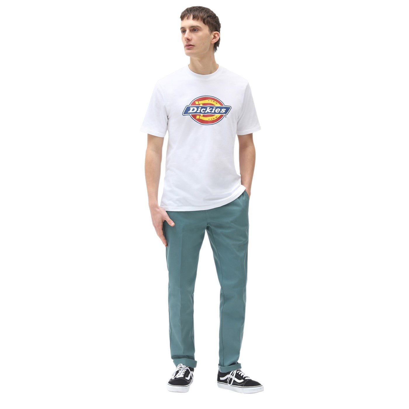 Dickies Icon Logo Short Sleeve T-Shirt  White
