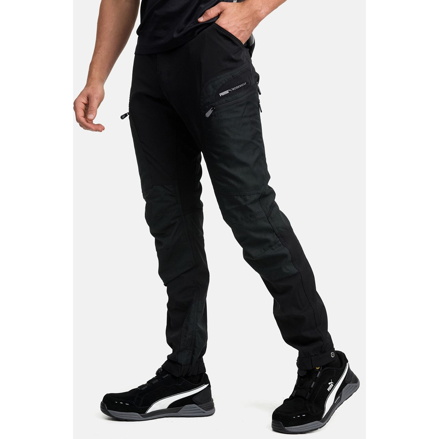 Puma Workwear Pro One Outdoor Trousers  Black/Anthracite