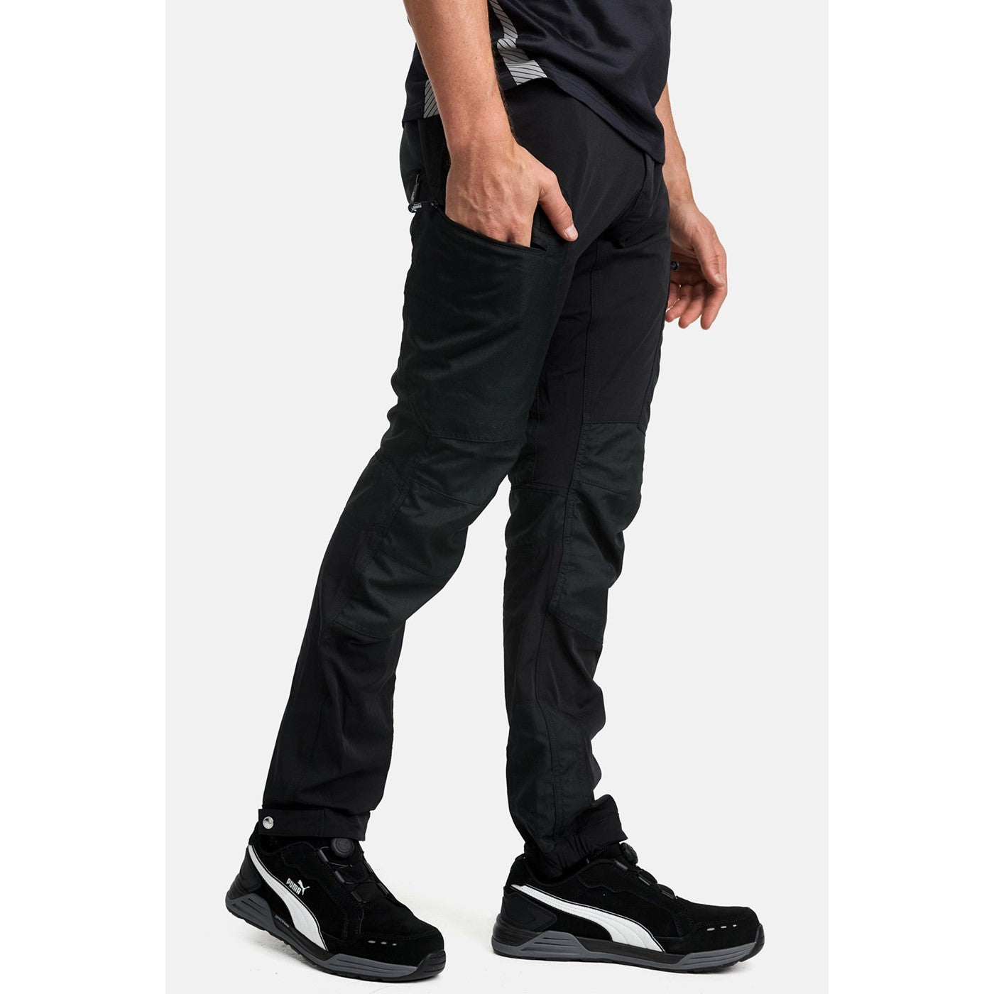 Puma Workwear Pro One Outdoor Trousers  Black/Anthracite