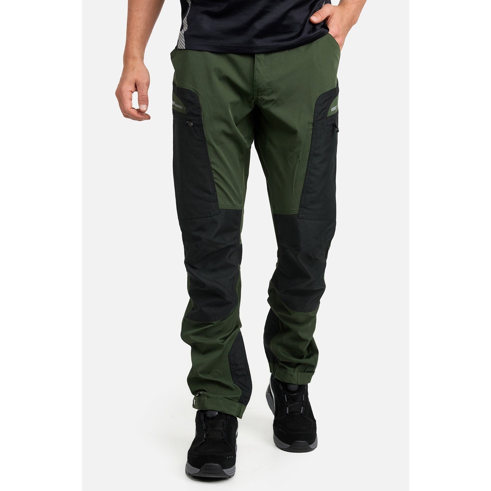 Puma Workwear Pro One Outdoor Trousers  Olive/Anthracite
