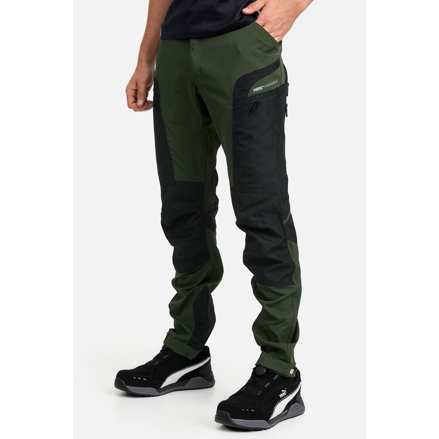 Puma Workwear Pro One Outdoor Trousers  Olive/Anthracite