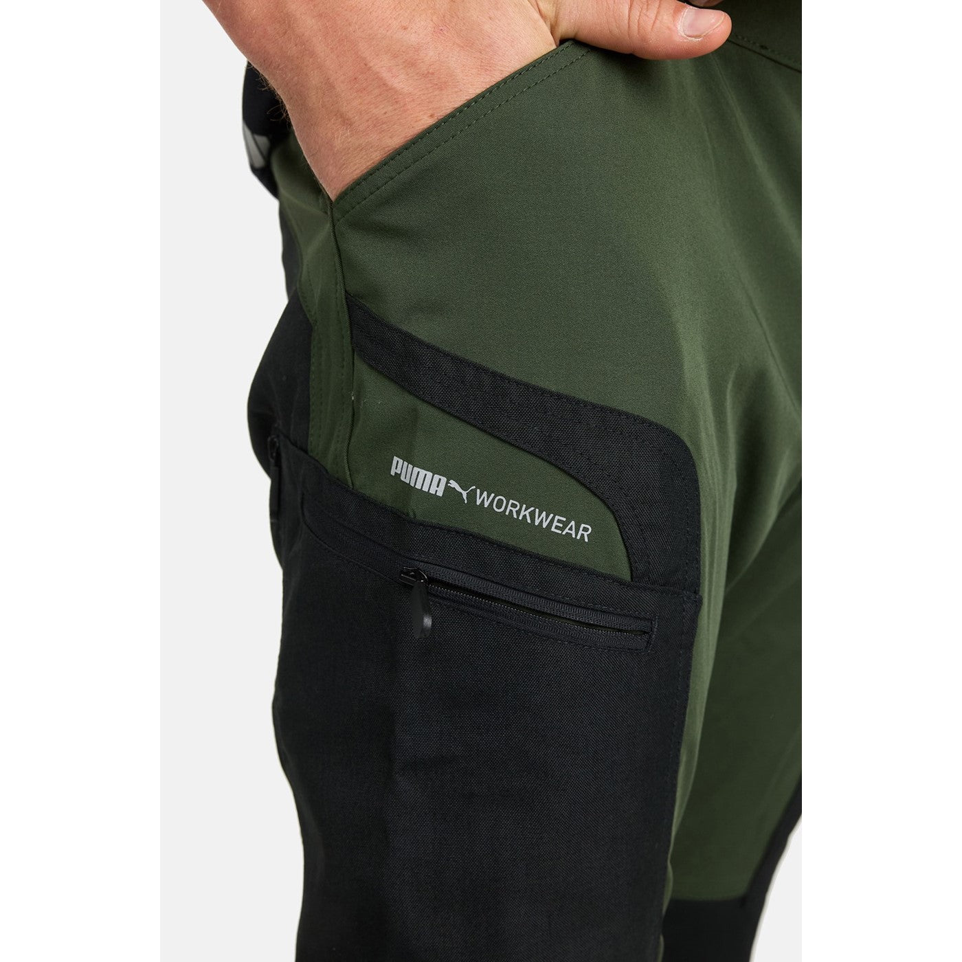 Puma Workwear Pro One Outdoor Trousers  Olive/Anthracite
