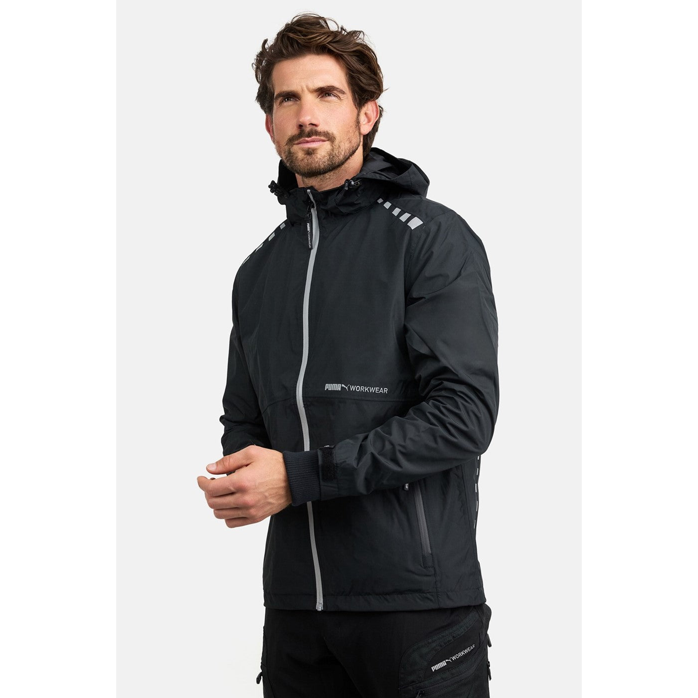 Puma Workwear Rain Jacket  Carbon