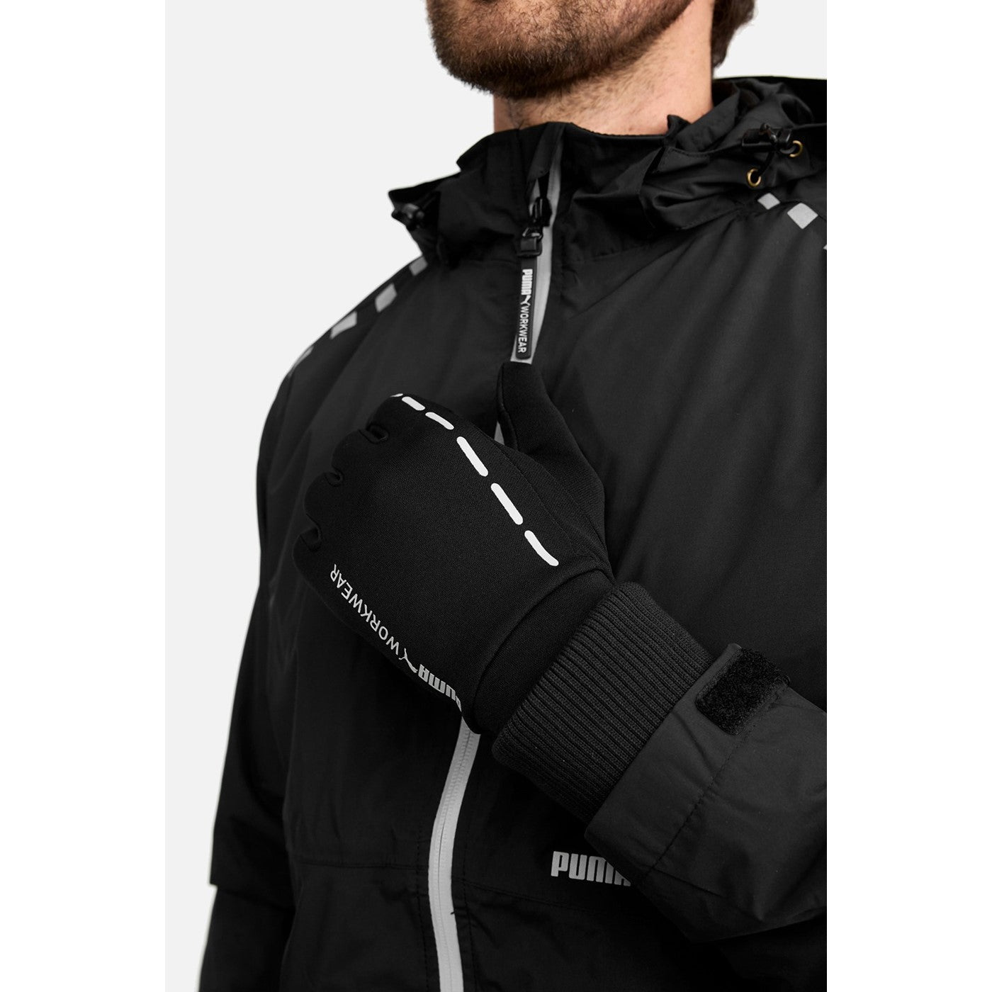 Puma Workwear Work Gloves  Black