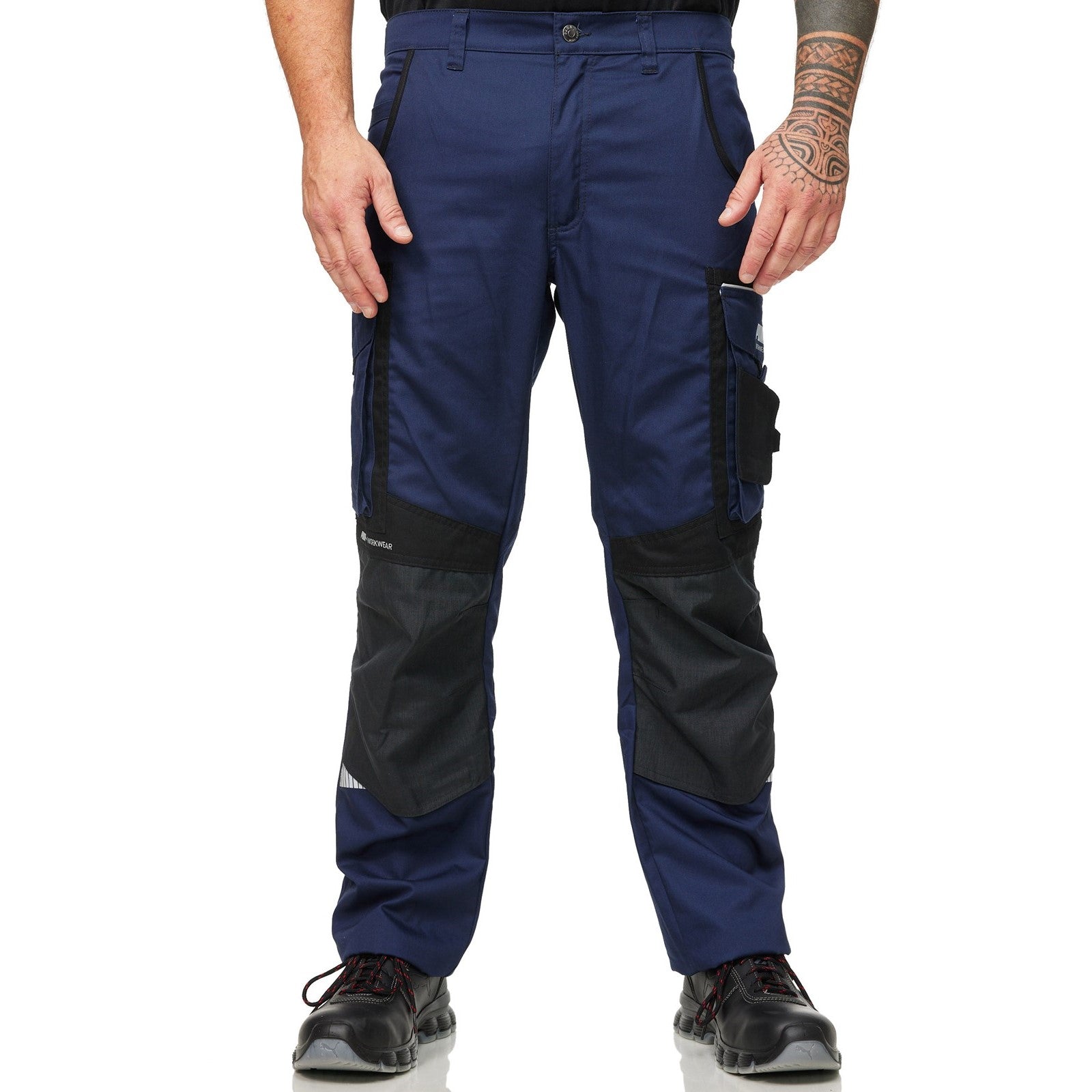 Puma Workwear Precision X Work Trousers  Navy