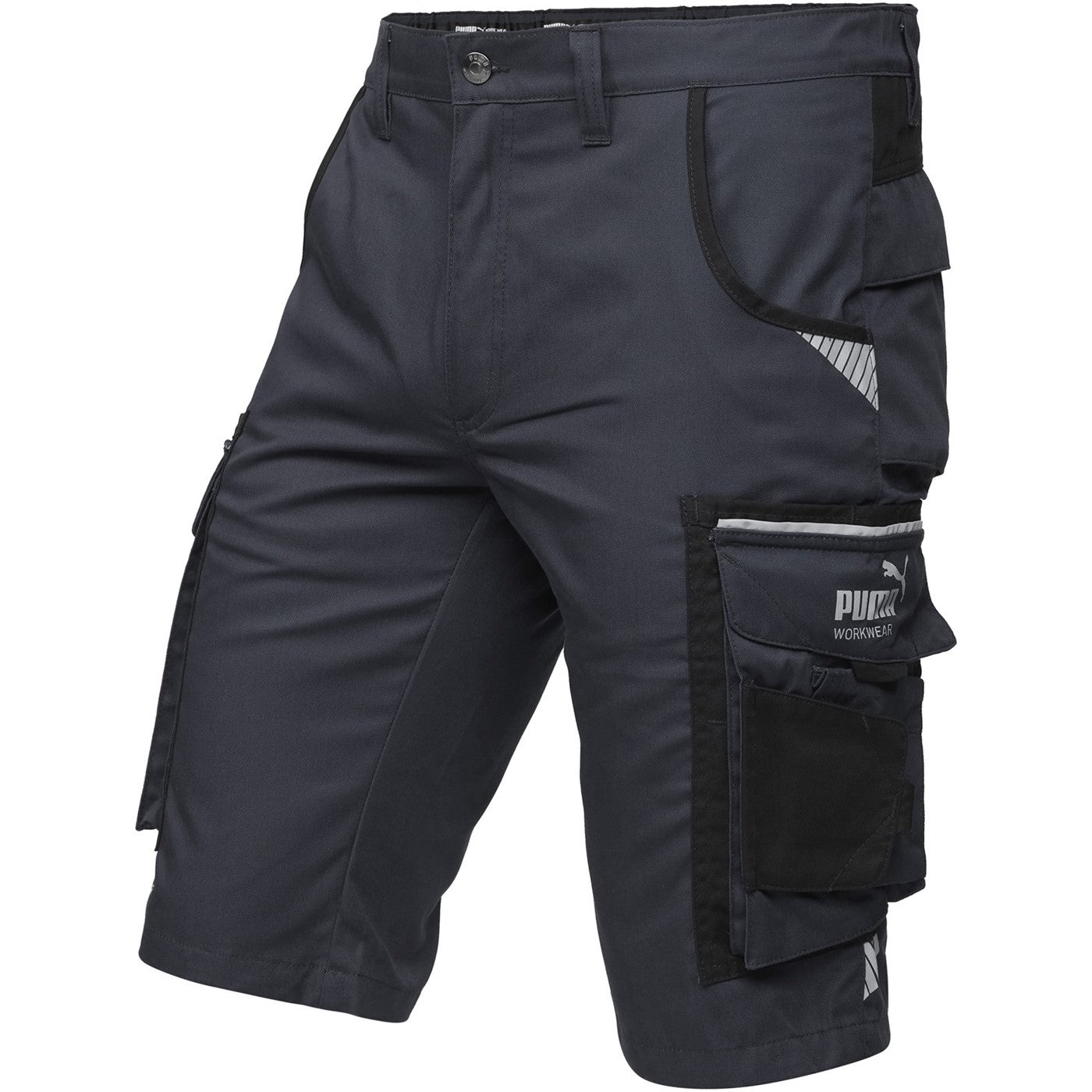 Puma Workwear Precision X Work Shorts  Anthracite/Black