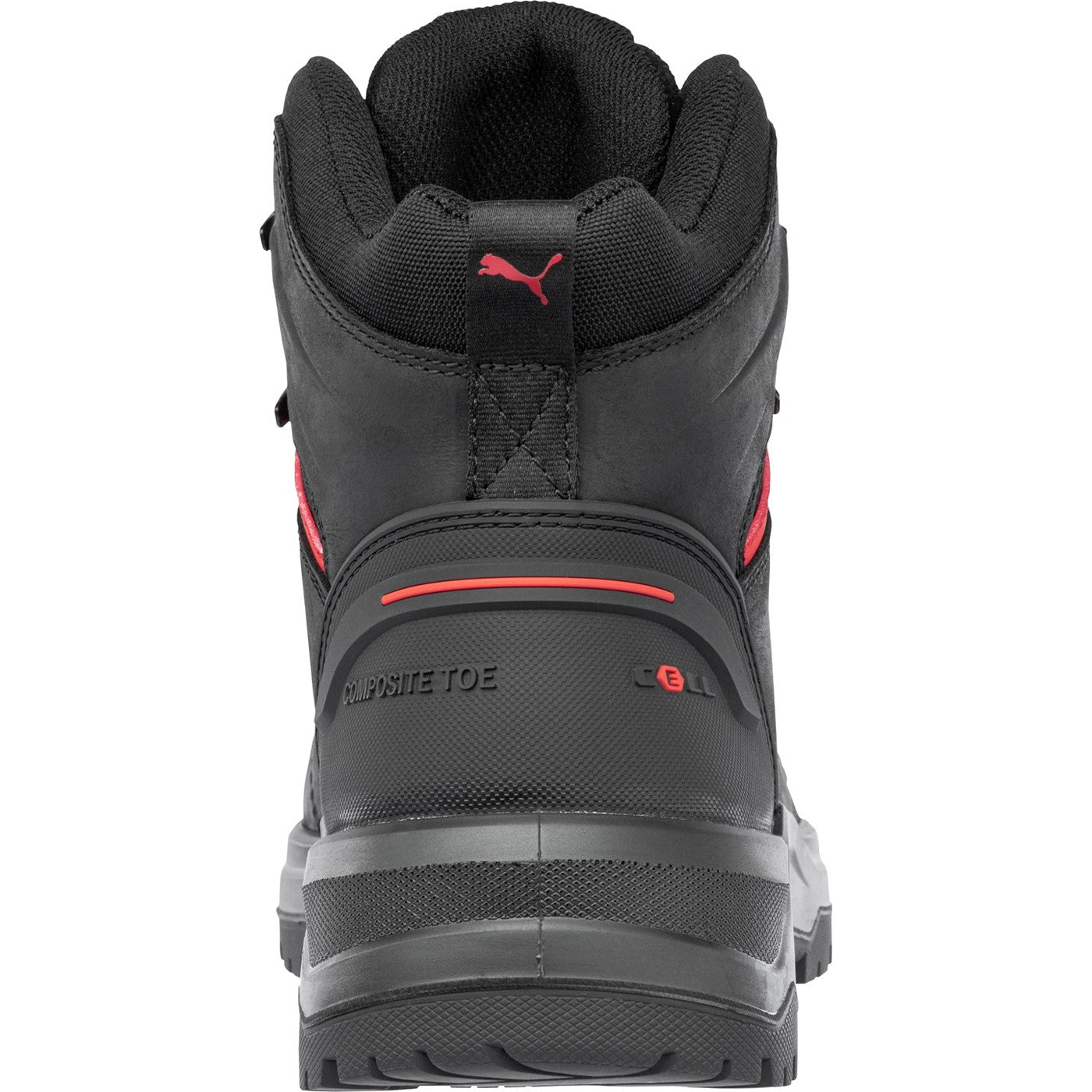 Puma Safety Iron Heavy Duty Boot S3S Black/Red