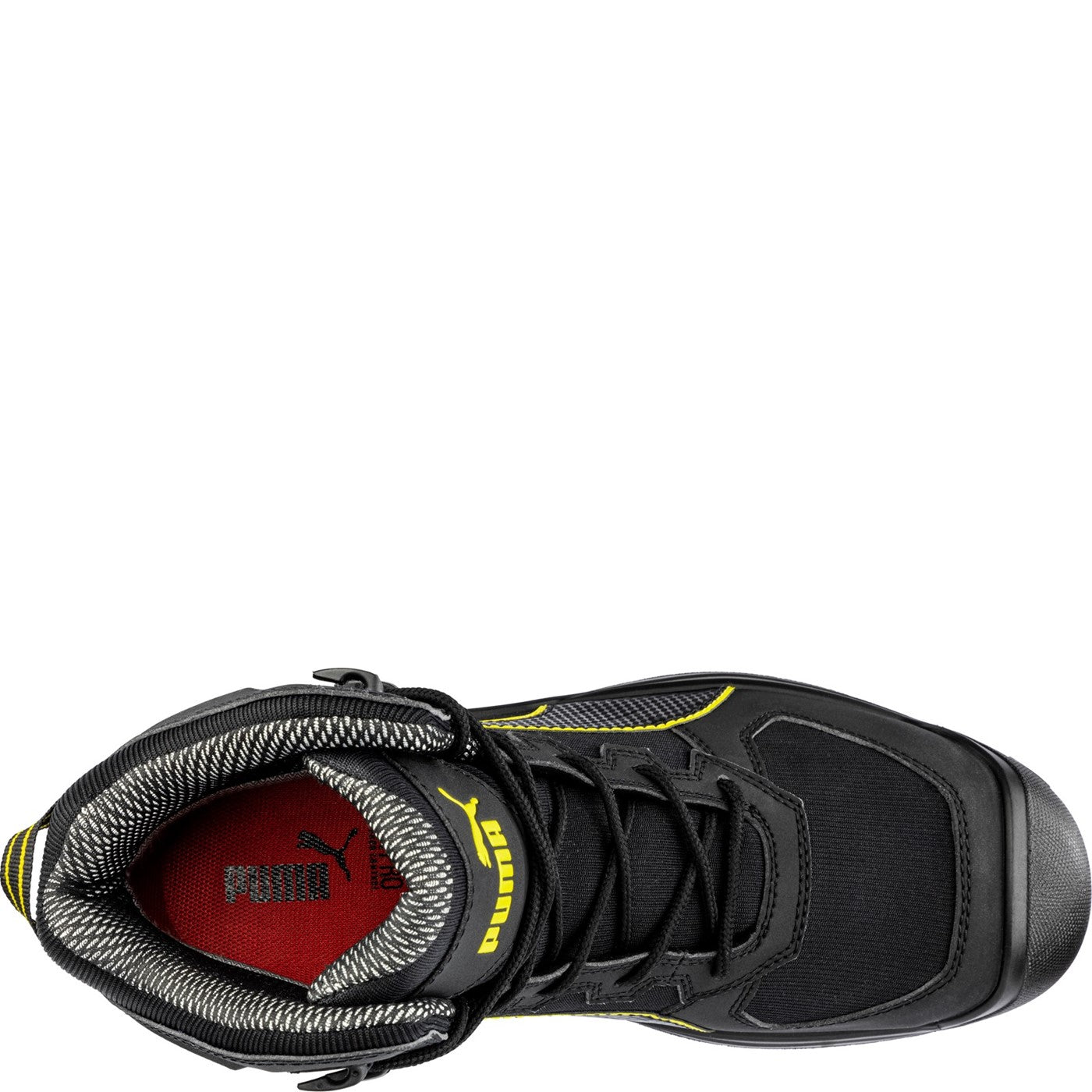 Puma Safety Rock Heavy Duty Waterproof Boot S7S Black/Yellow