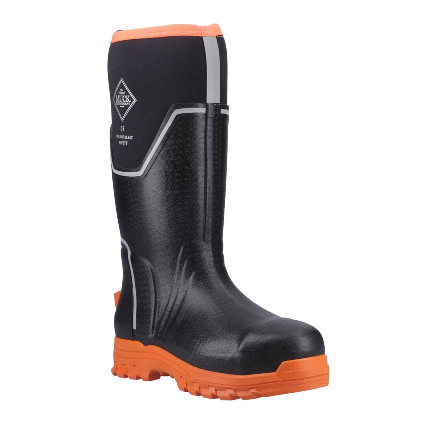 Muck Boots Grit S5 Safety Wellington S5 Black/Orange