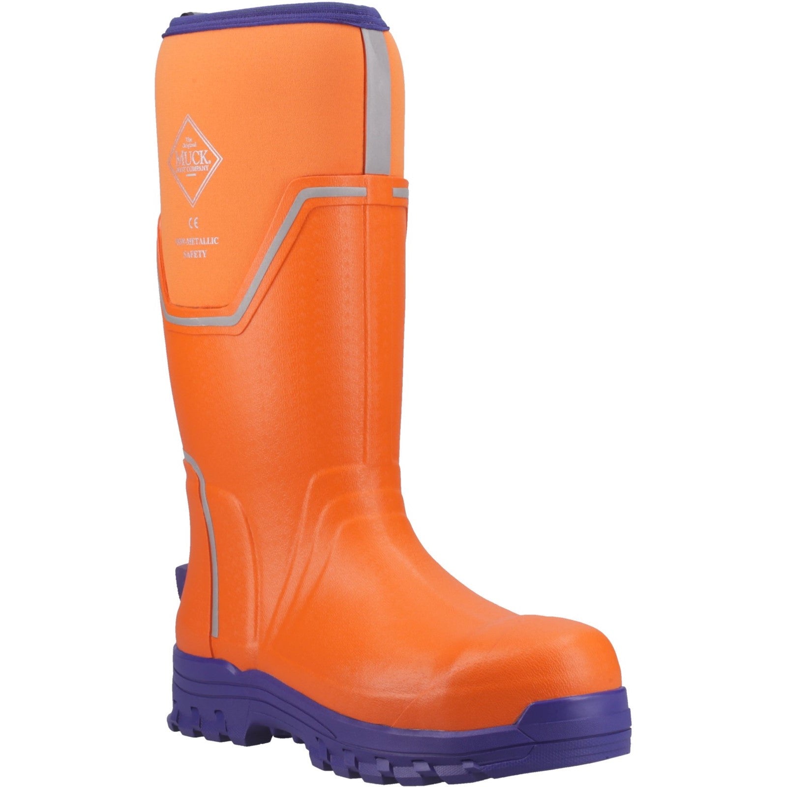 Muck Boots Grit S5 Safety Wellington S5 Orange/Blue