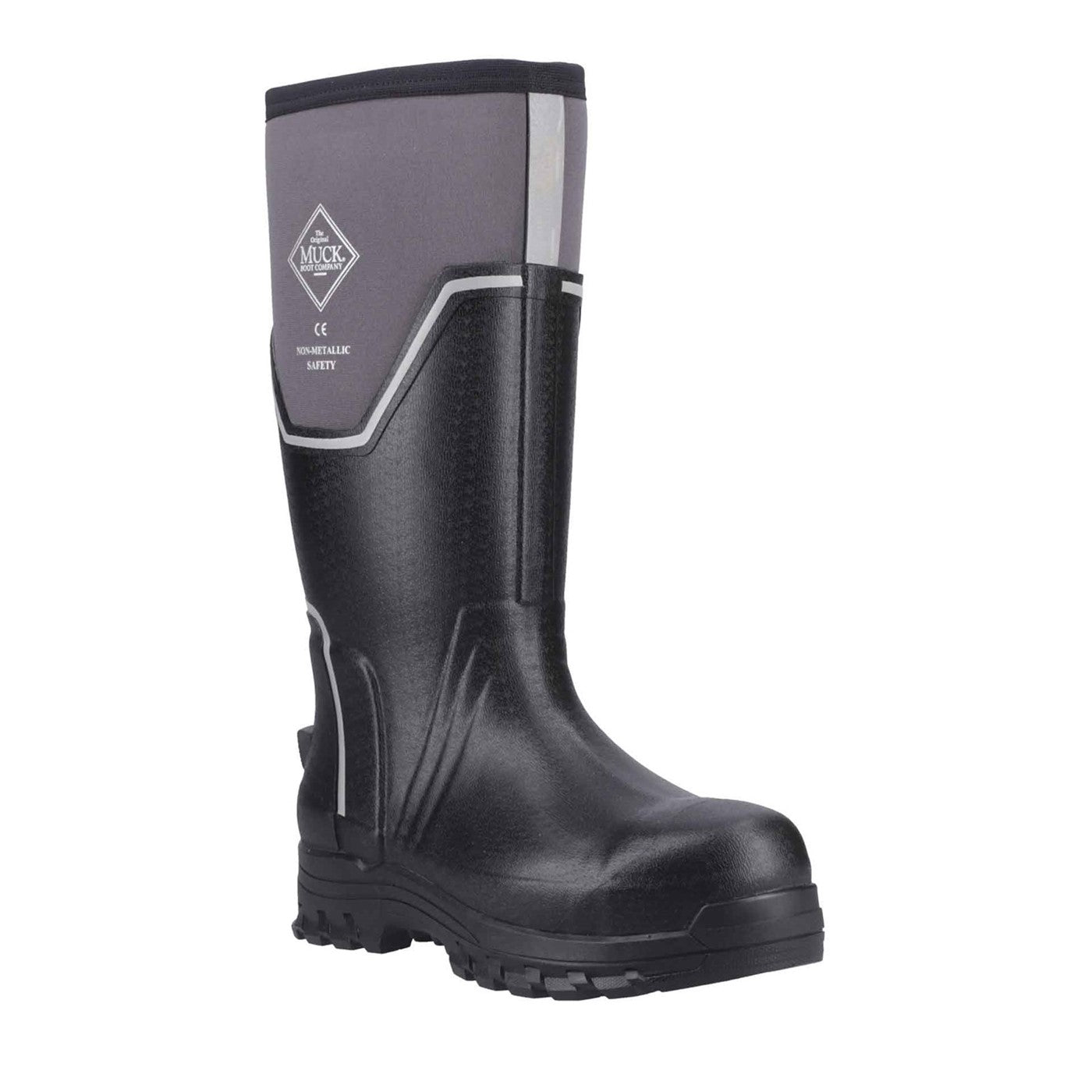 Muck Boots Grit S5 Safety Wellington S5 Black/Grey