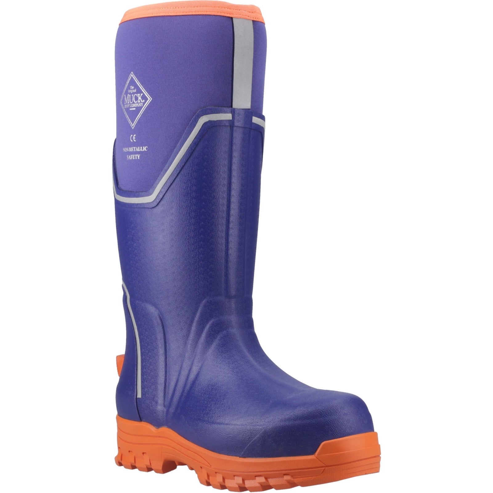 Muck Boots Grit S5 Safety Wellington S5 Blue/Orange