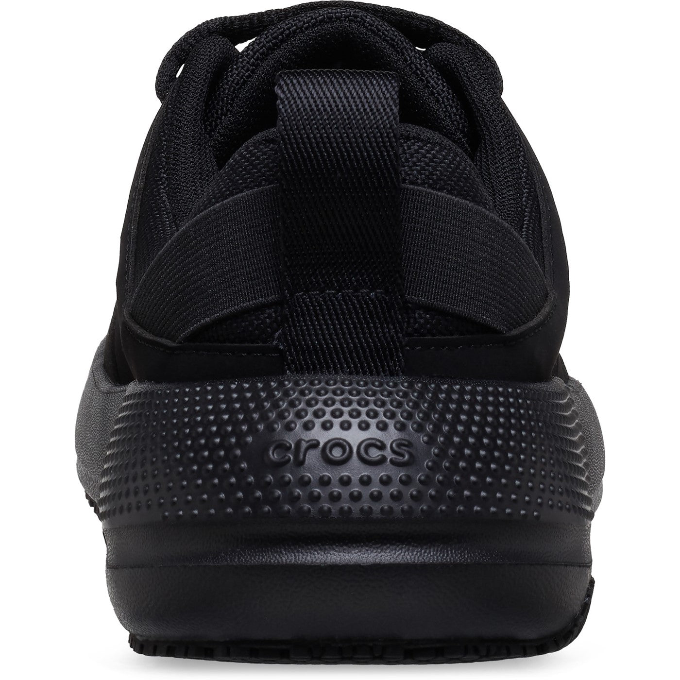 Crocs On the Clock Work Sneaker  Triple Black