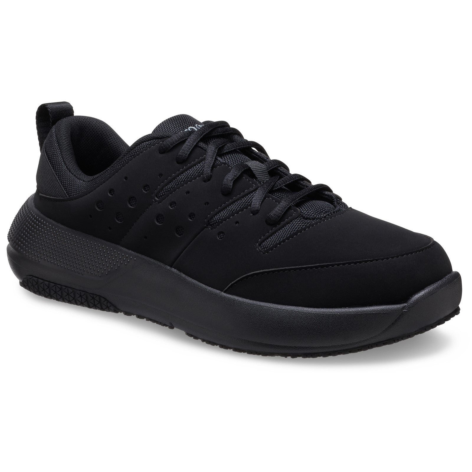 Crocs On the Clock Work Sneaker  Triple Black