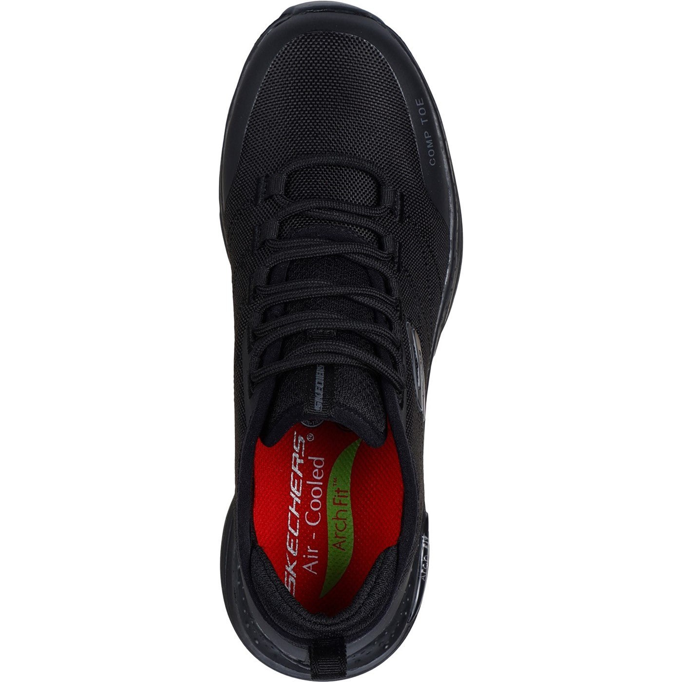 Skechers Workwear Arch Fit SR Ebinal Safety Trainers S3 Black