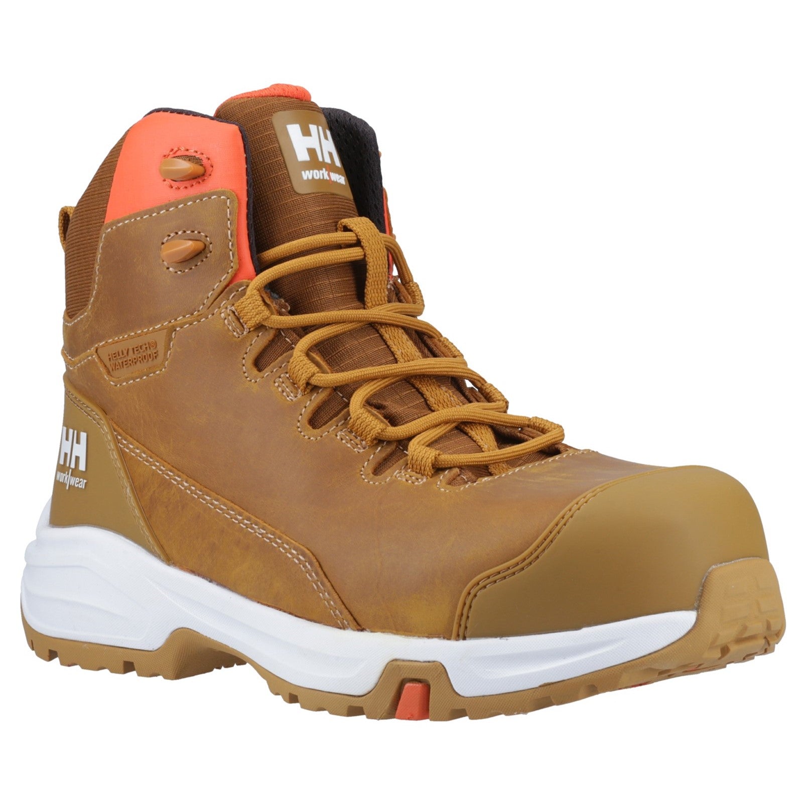 Helly Hansen Workwear Manchester Ltr Mid Safety Boots S7S Wheat