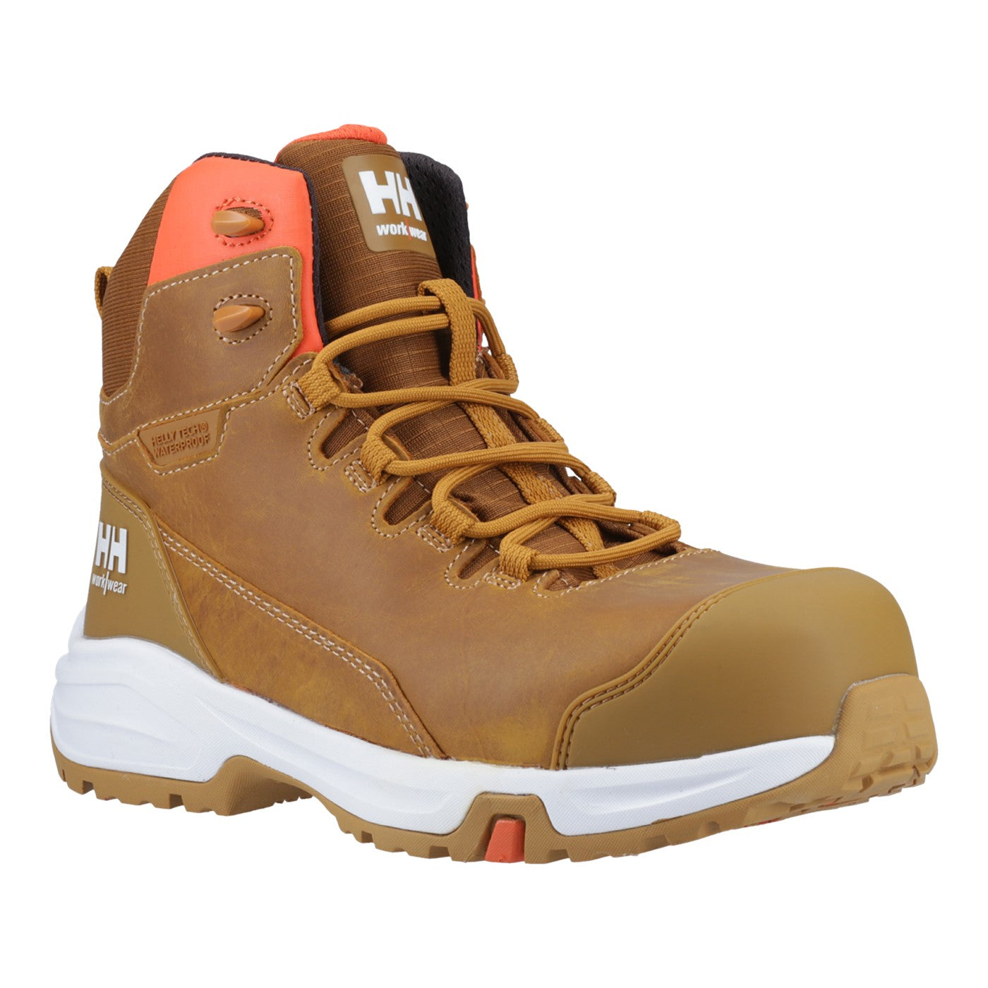 Helly Hansen Workwear Manchester Ltr Mid Safety Boots S7S Wheat