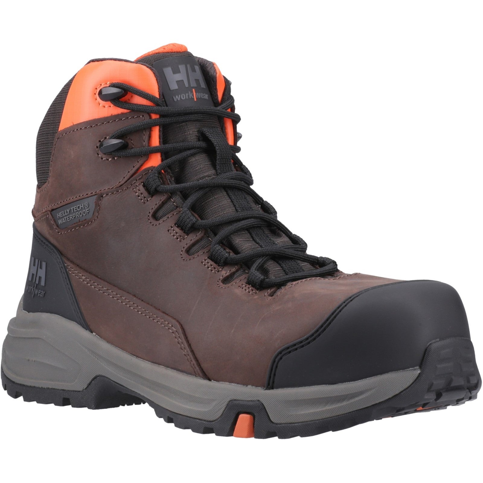 Helly Hansen Workwear Manchester Ltr Mid Safety Boots S7S Brown
