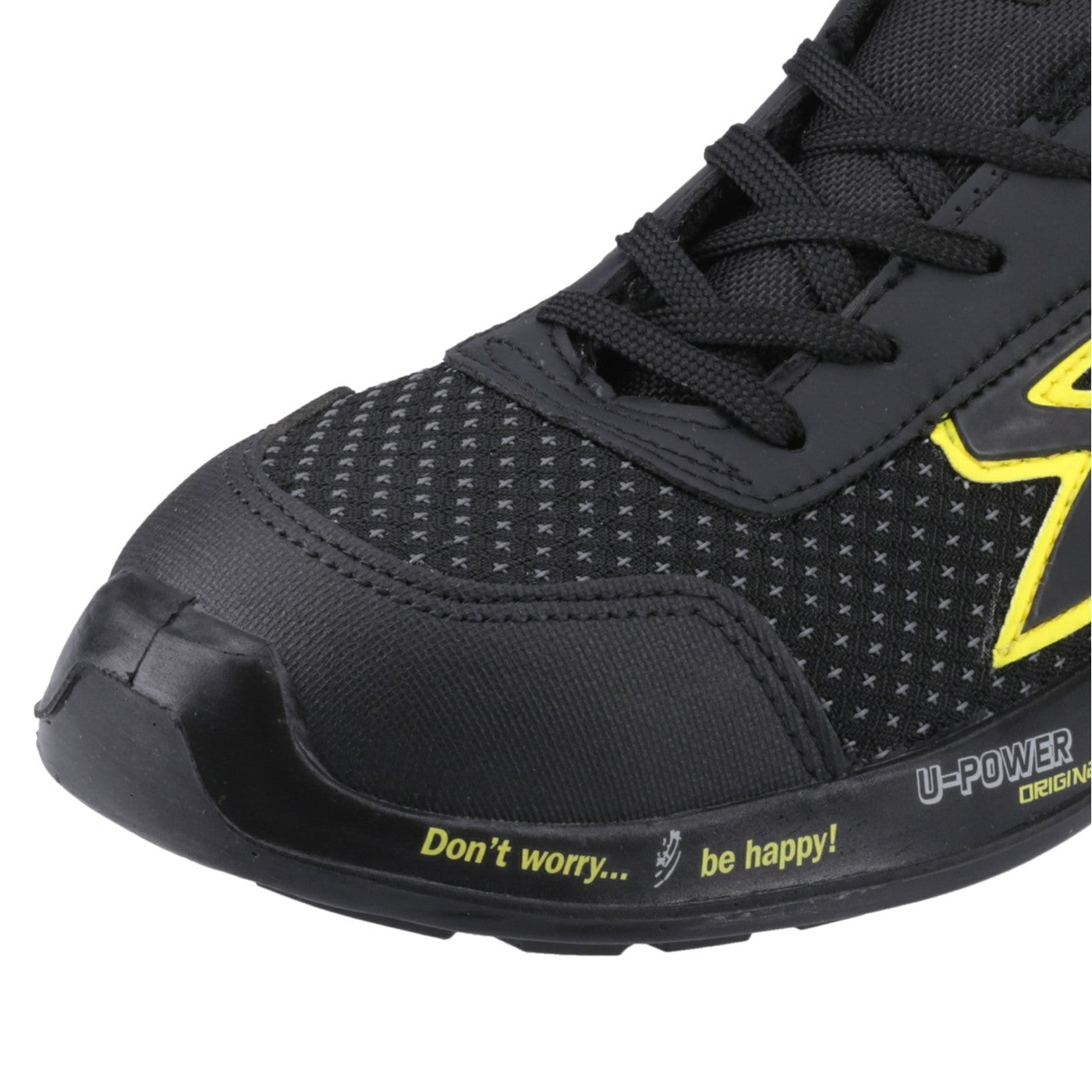 U Power Matt Lightweight Safety Shoes S3 Black