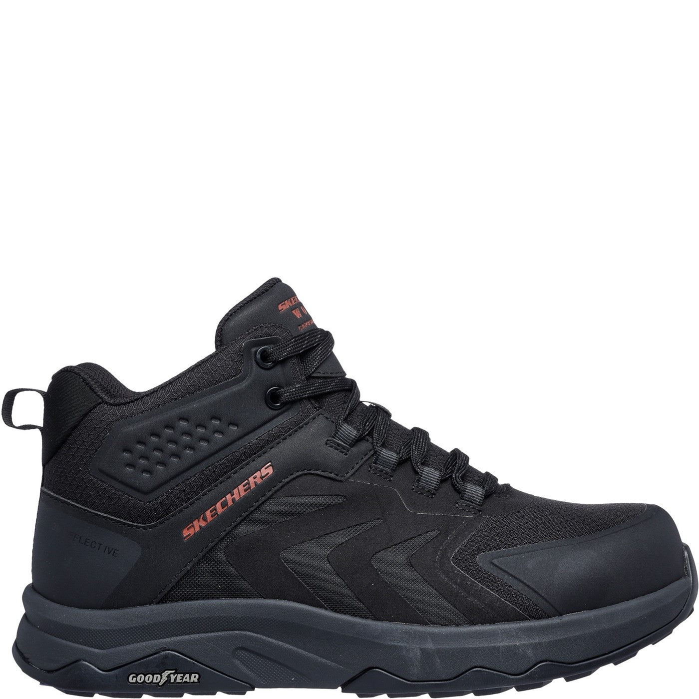 Skechers Workwear Speed-Flex Trekker Safety Boots S3S Black/Red