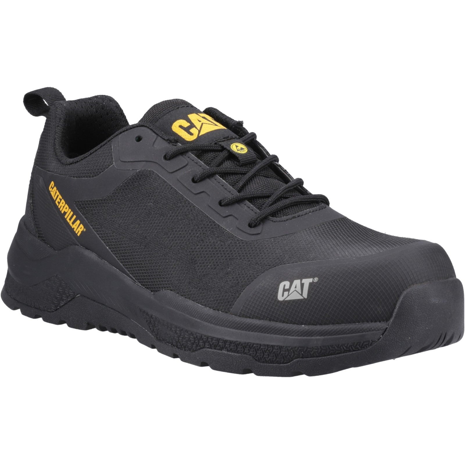 Caterpillar Inductor Mesh Low Safety Trainer S7S Black