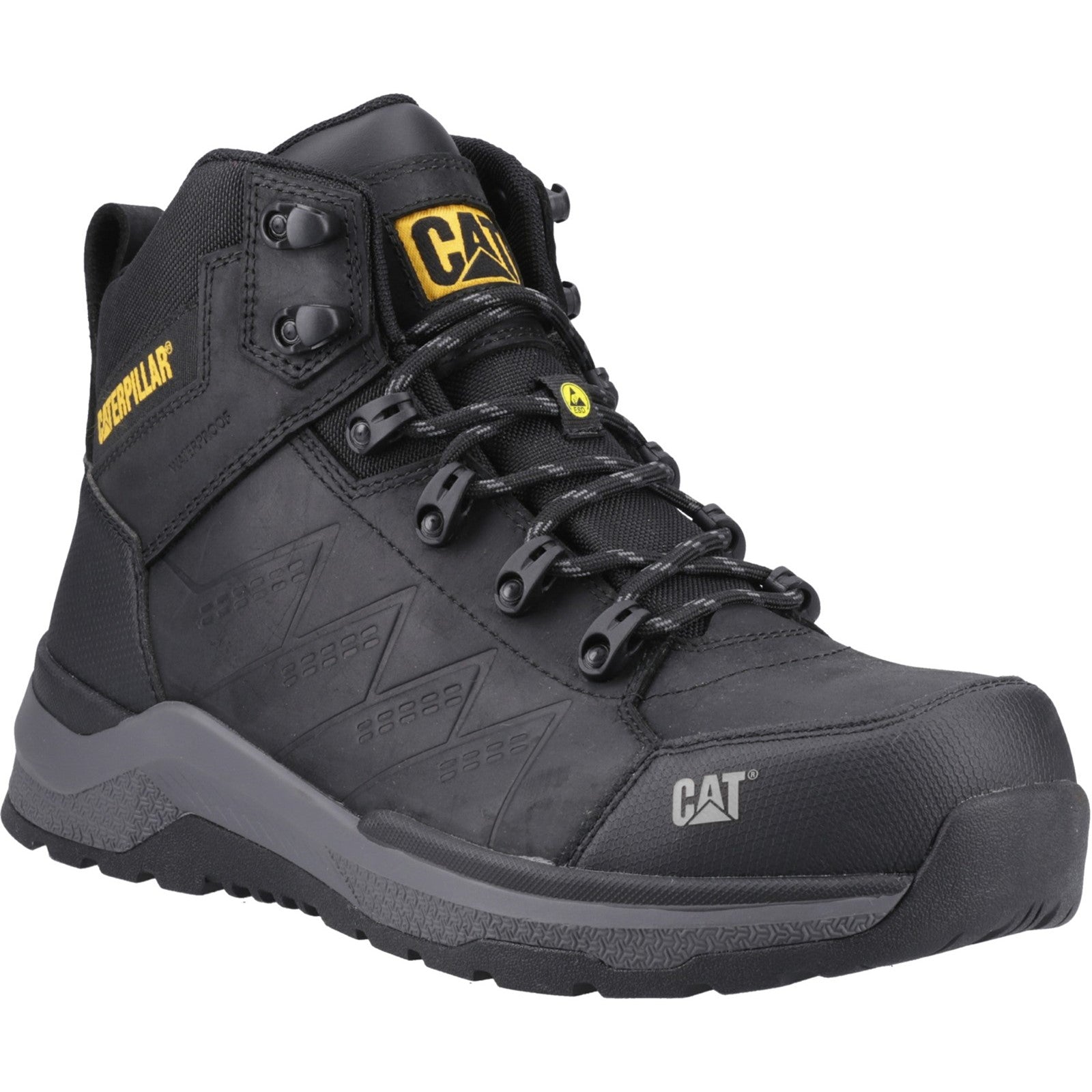 Caterpillar Inductor Mid Boot S7S Black