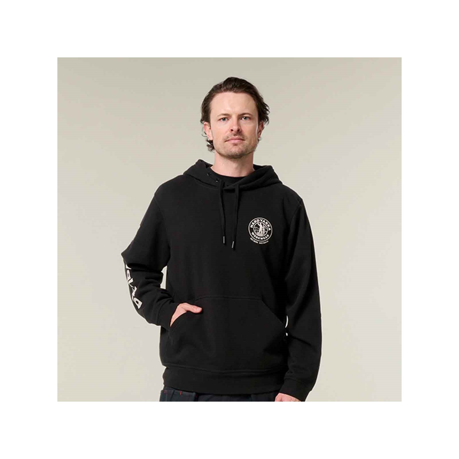 Hard Yakka Heritage Hoodie  Black